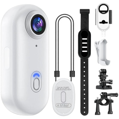 Waterproof 4K Thumb Camera, Wearable POV 128GB