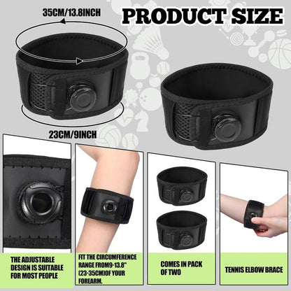 Adjustable Dial Compression Elbow Brace
