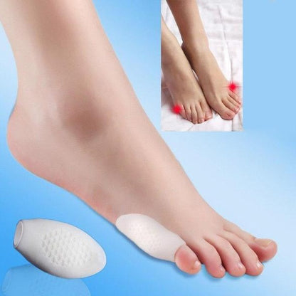 Silicone Little Toe Separator with Gel Band