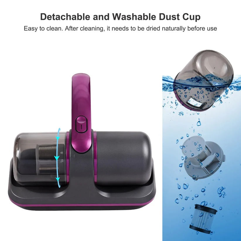 Handheld UV Bed Vacuum for Deep Mattress Cleaning