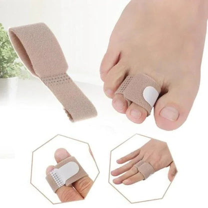 Silicone Hammer Toe Wrap with Dual-Loop Guard
