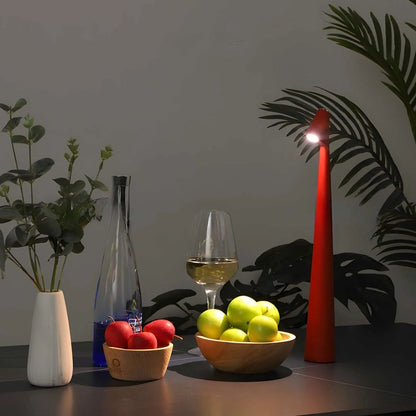 Rechargeable Aluminum Table Lamp with USB Port