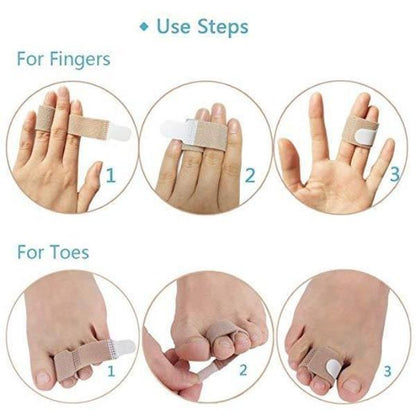 Silicone Hammer Toe Wrap with Dual-Loop Guard