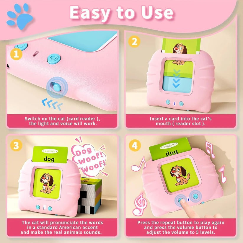 Interactive Talking Flash Cards for Kids