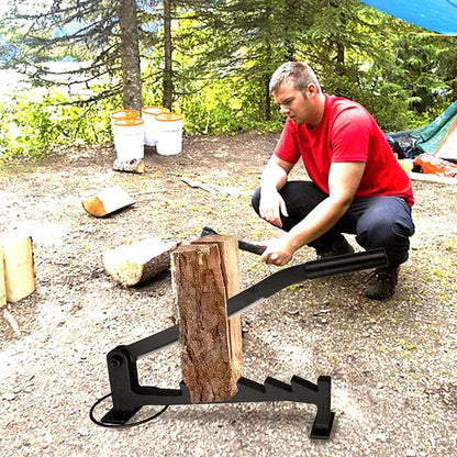 Wall Mounted Manual Firewood Log Splitter