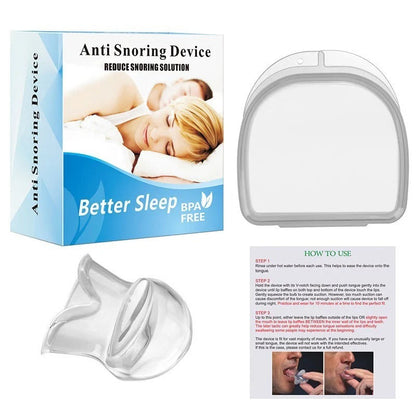 Mandibular Sleep Guard with Tongue Retaining Channel