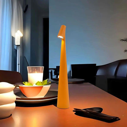 Rechargeable Aluminum Table Lamp with USB Port