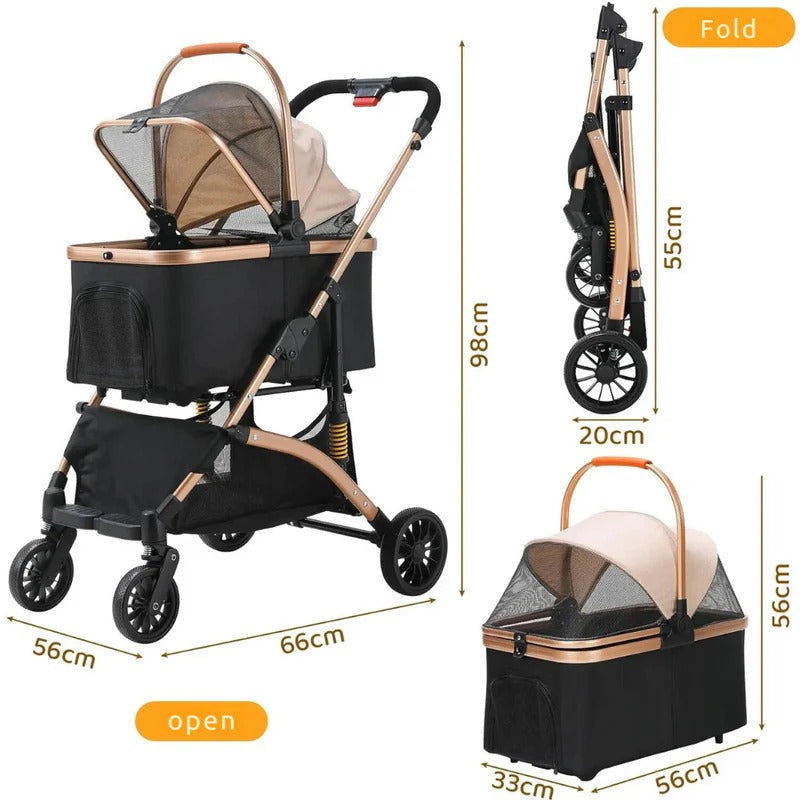 Dog Stroller and Transport Box