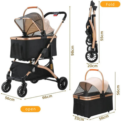 Dog Stroller and Transport Box
