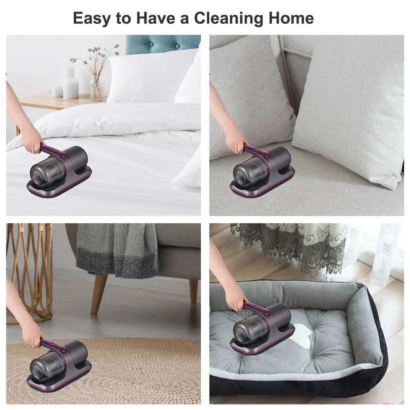 Handheld UV Bed Vacuum for Deep Mattress Cleaning