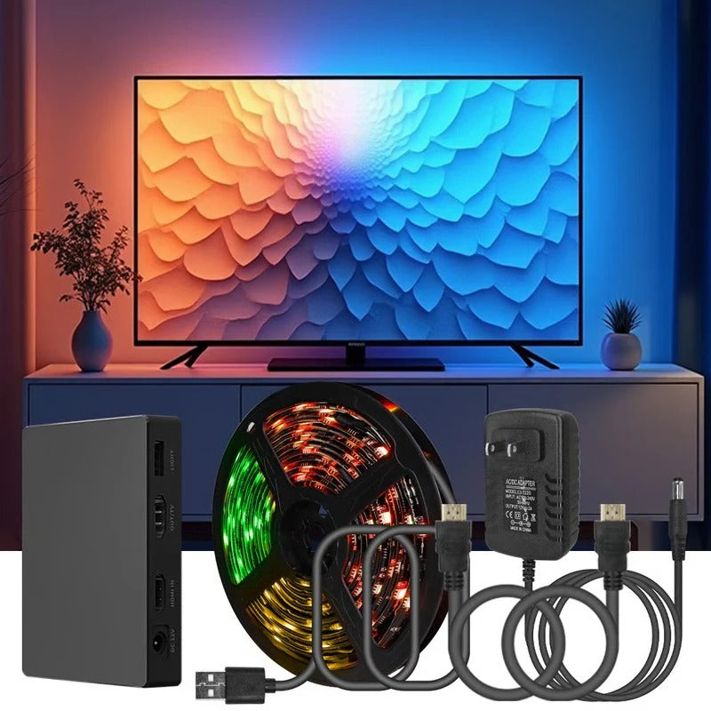 Bias Lighting LED Strip with Screen Sync & App