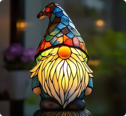 Stained Glass Art Deco Bedside Lamp