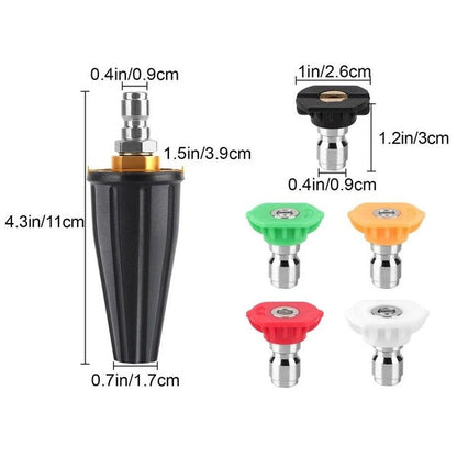 High Pressure Turbo Spray Nozzle, Rotating Tip