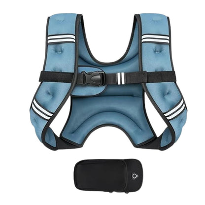 Adjustable Multi-Pocket Weight Training Vest