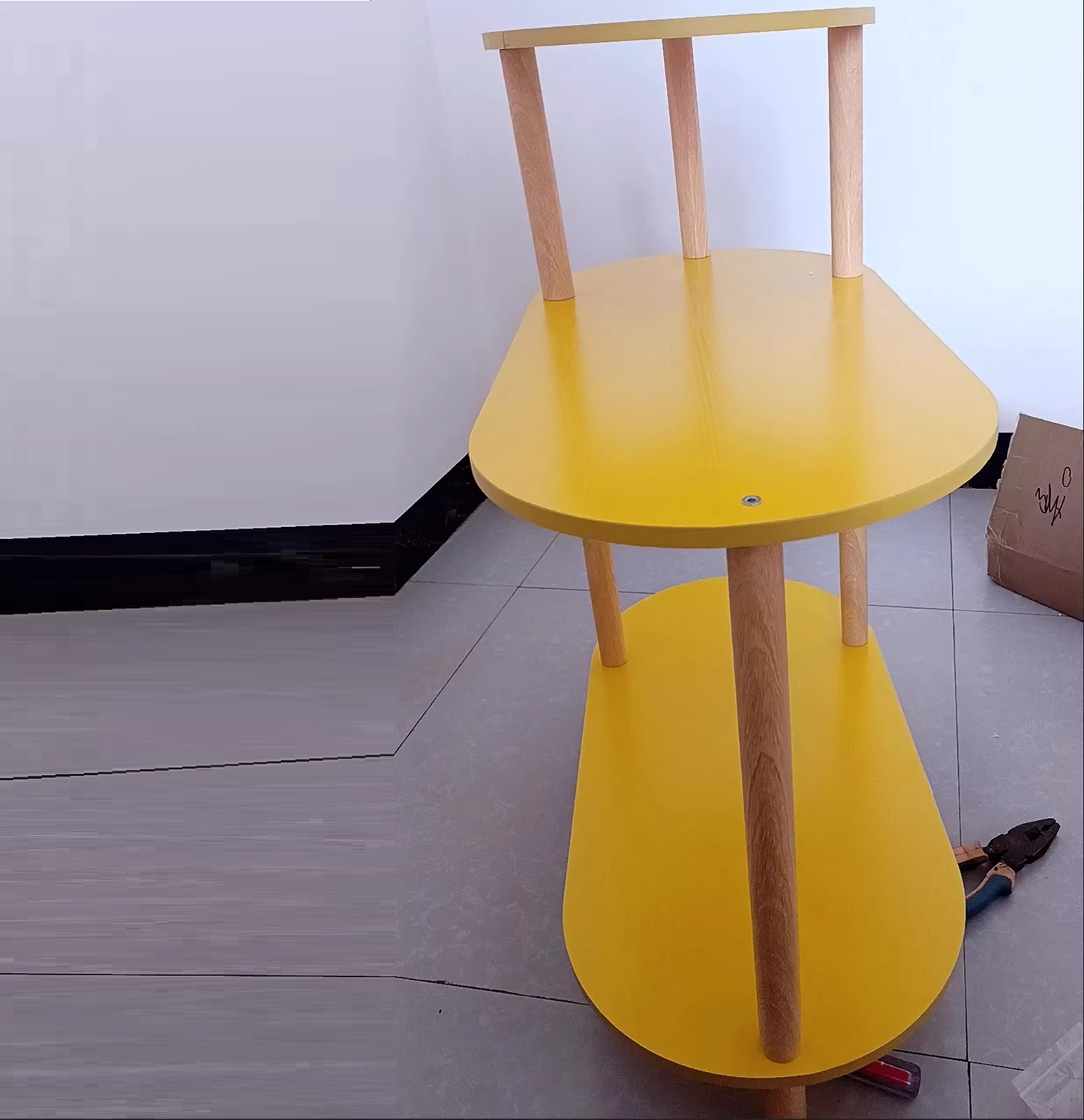 Modern Solid Wood End Table