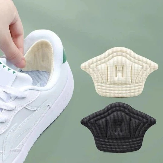 Cushioned Heel Grips with Non-Slip Textured Surface