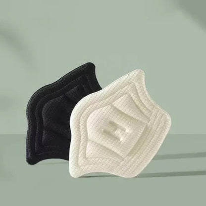 Cushioned Heel Grips with Non-Slip Textured Surface