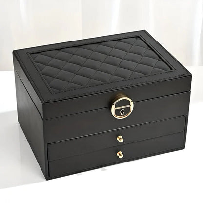 Multilayer Jewelry Organizer Display Case