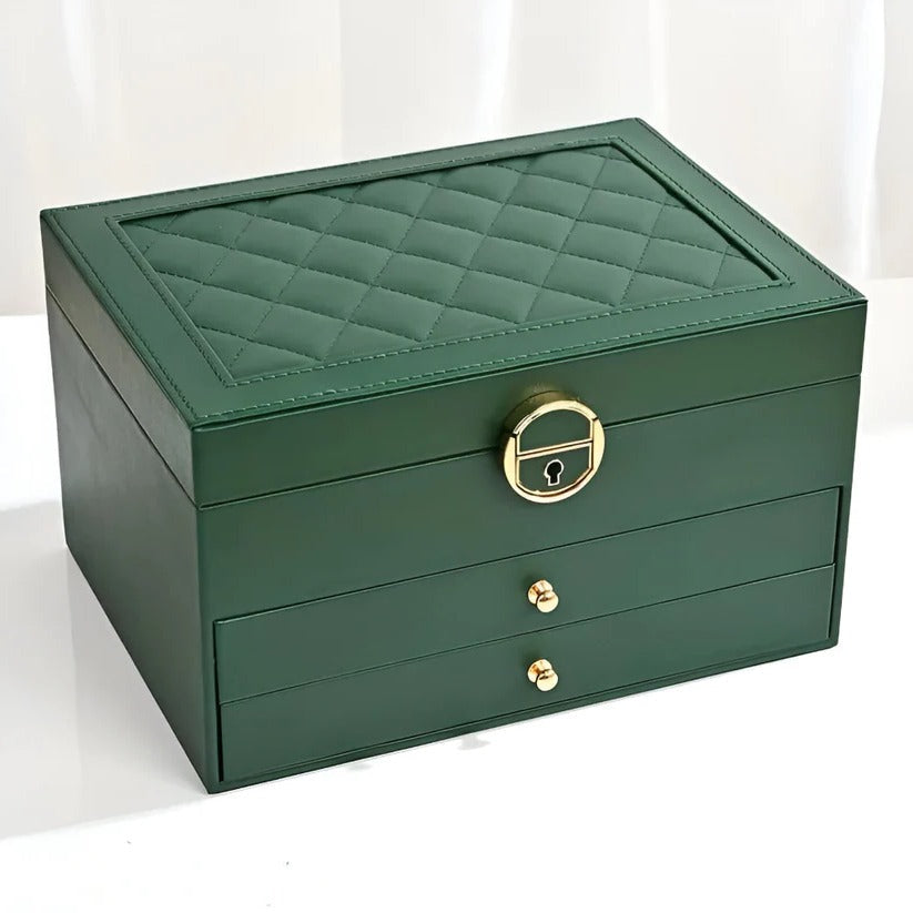 Multilayer Jewelry Organizer Display Case