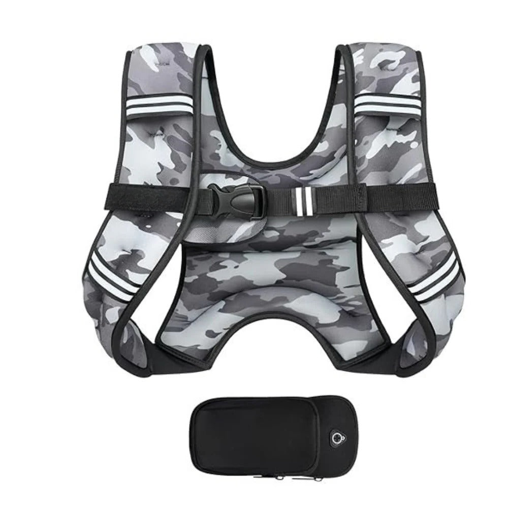 Adjustable Multi-Pocket Weight Training Vest