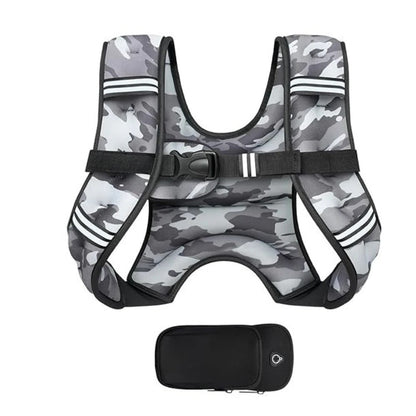 Adjustable Multi-Pocket Weight Training Vest