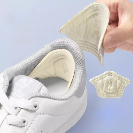 Cushioned Heel Grips with Non-Slip Textured Surface