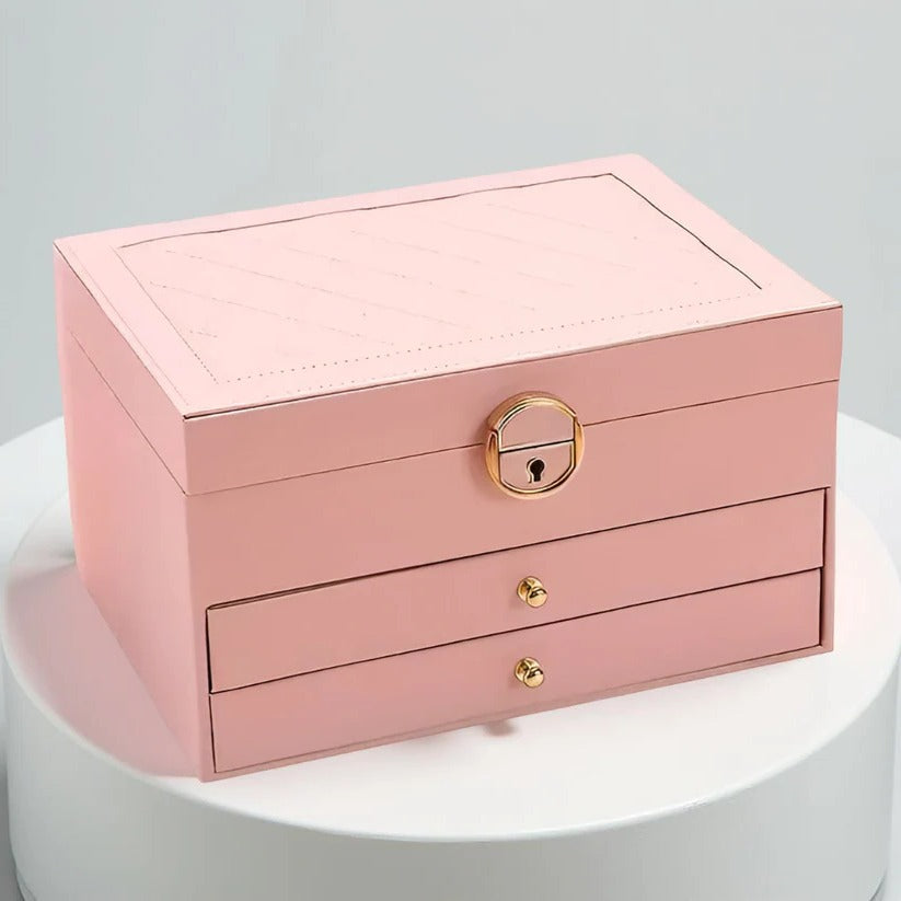 Multilayer Jewelry Organizer Display Case