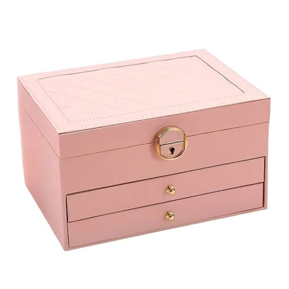 Multilayer Jewelry Organizer Display Case