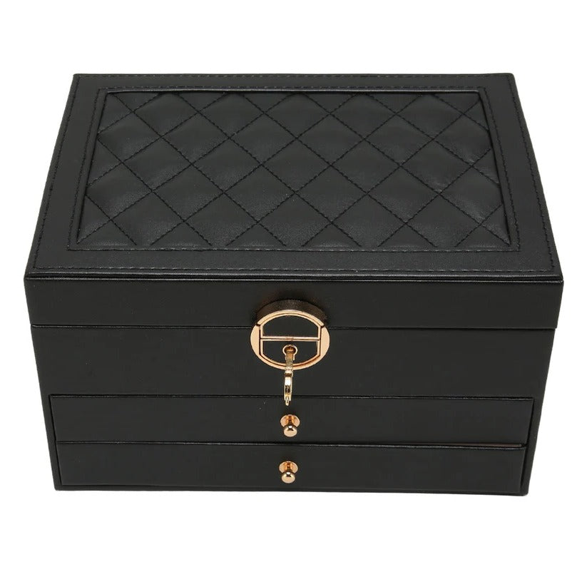 Multilayer Jewelry Organizer Display Case