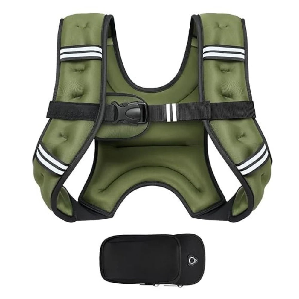 Adjustable Multi-Pocket Weight Training Vest