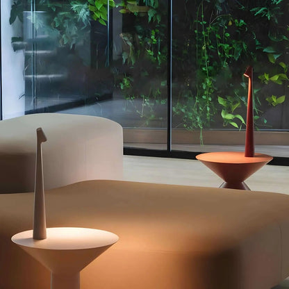Rechargeable Aluminum Table Lamp with USB Port