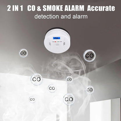 Dual Sensor CO & Smoke Detector Alarm