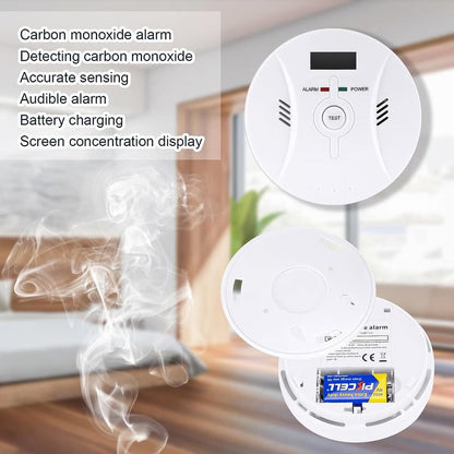 Dual Sensor CO & Smoke Detector Alarm
