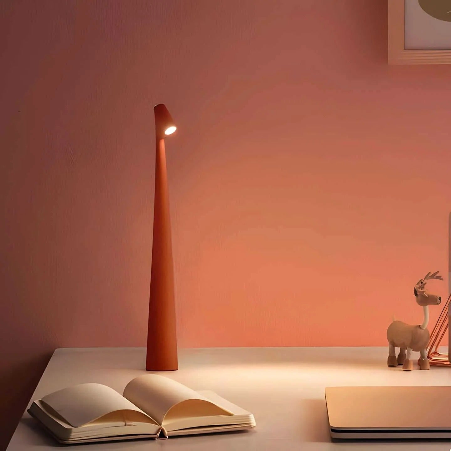 Rechargeable Aluminum Table Lamp with USB Port
