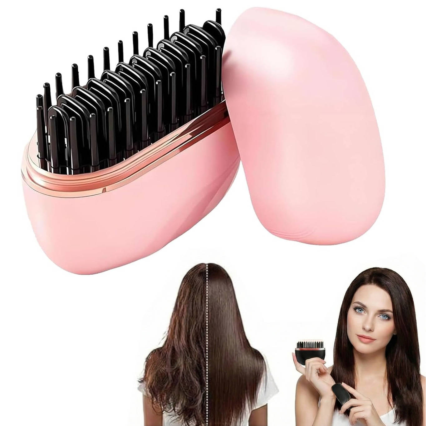 Mini Hair Straightener Comb