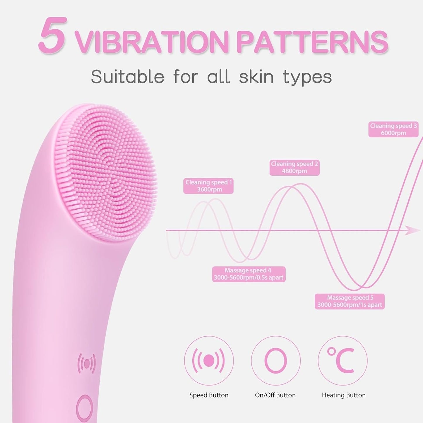 Silicone Facial Cleansing Brush