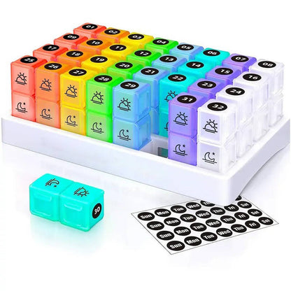 31-Day AM/PM Pill Organizer