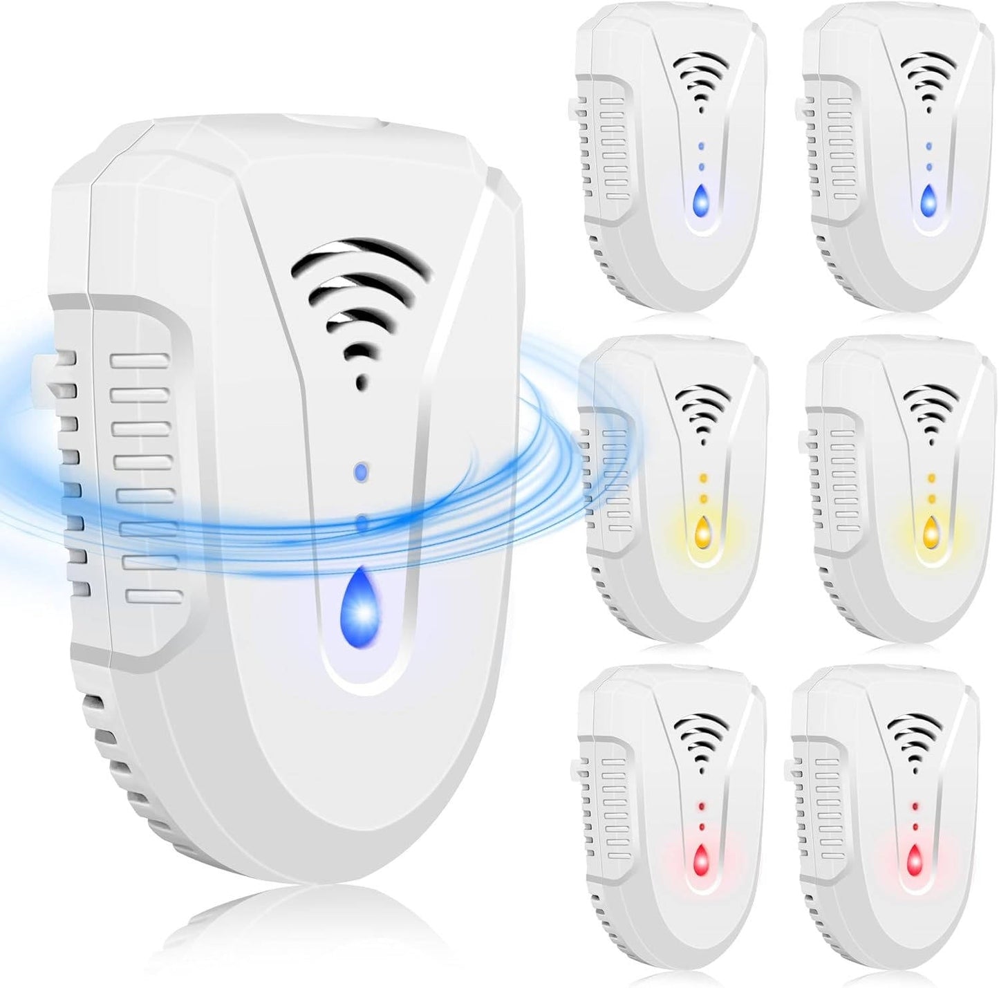 Ultrasonic Pest Repeller Plug-In, 6 Pack