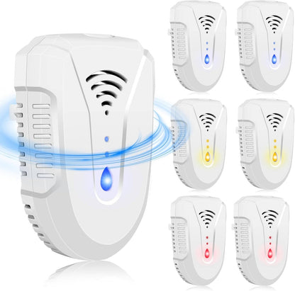 Ultrasonic Pest Repeller Plug-In, 6 Pack