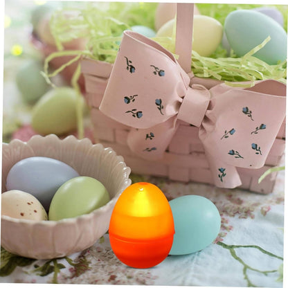 Clear Fillable Plastic Easter Eggs for Crafts