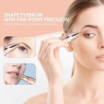 Painless Facial Hair Remover & Eyebrow Shaver