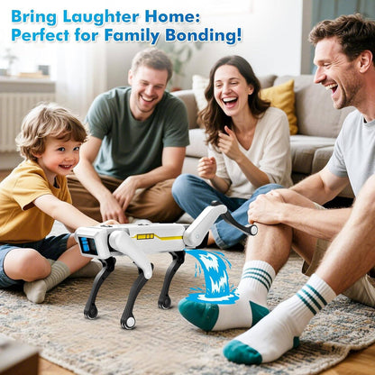 Smart STEM Robot Dog with Voice & App Control