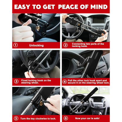 Steering Wheel Anti-Theft Car Lock