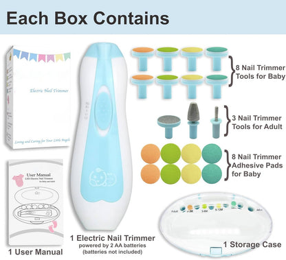 21-in-1 Baby Nail Trimmer Kit for Newborns