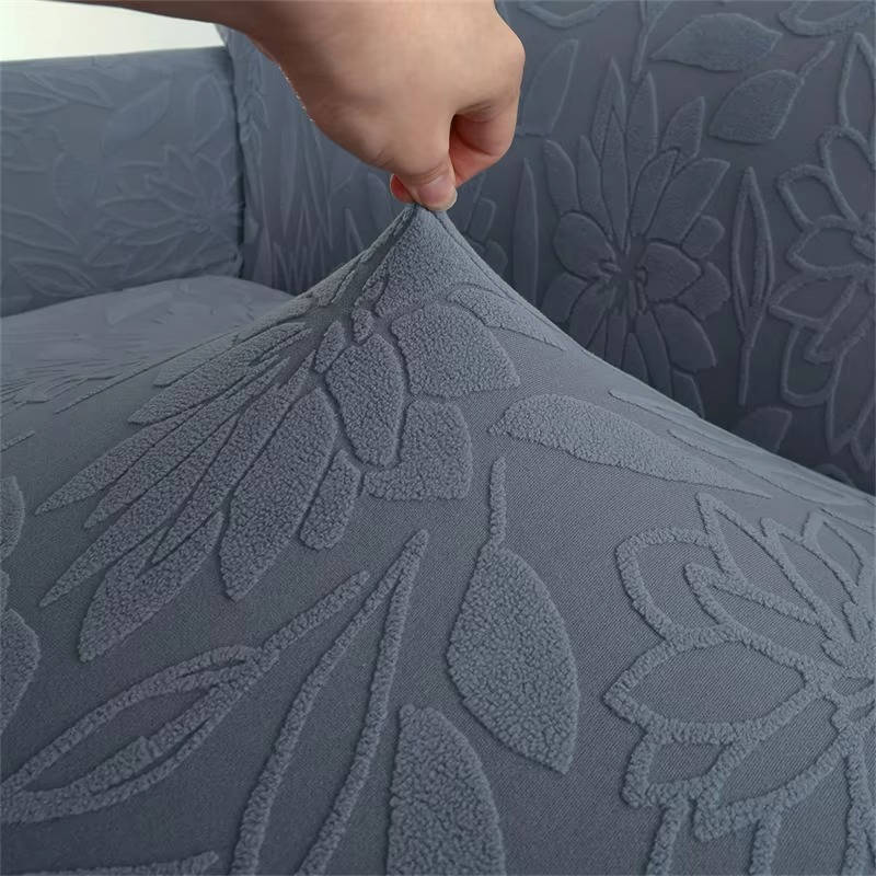Sunflower Jacquard Elastic Sofa Cover