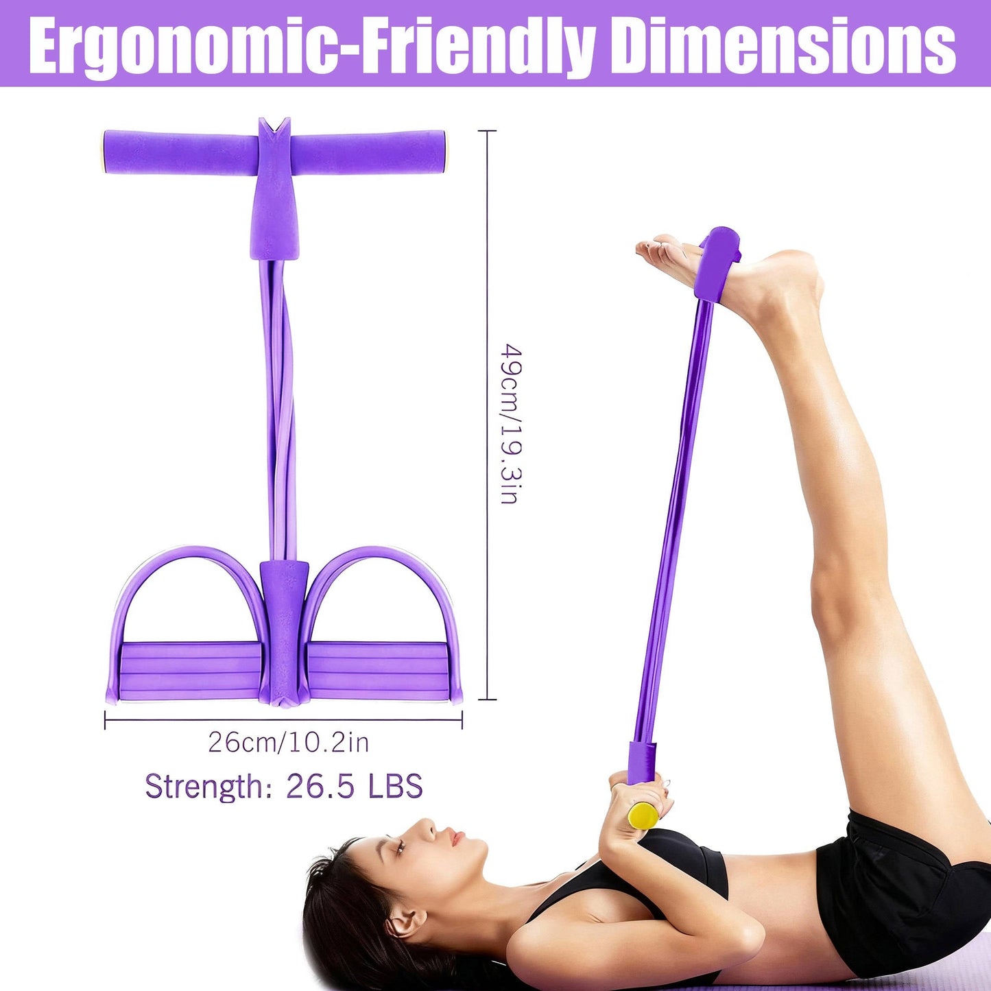 Adjustable Pedal Resistance Band