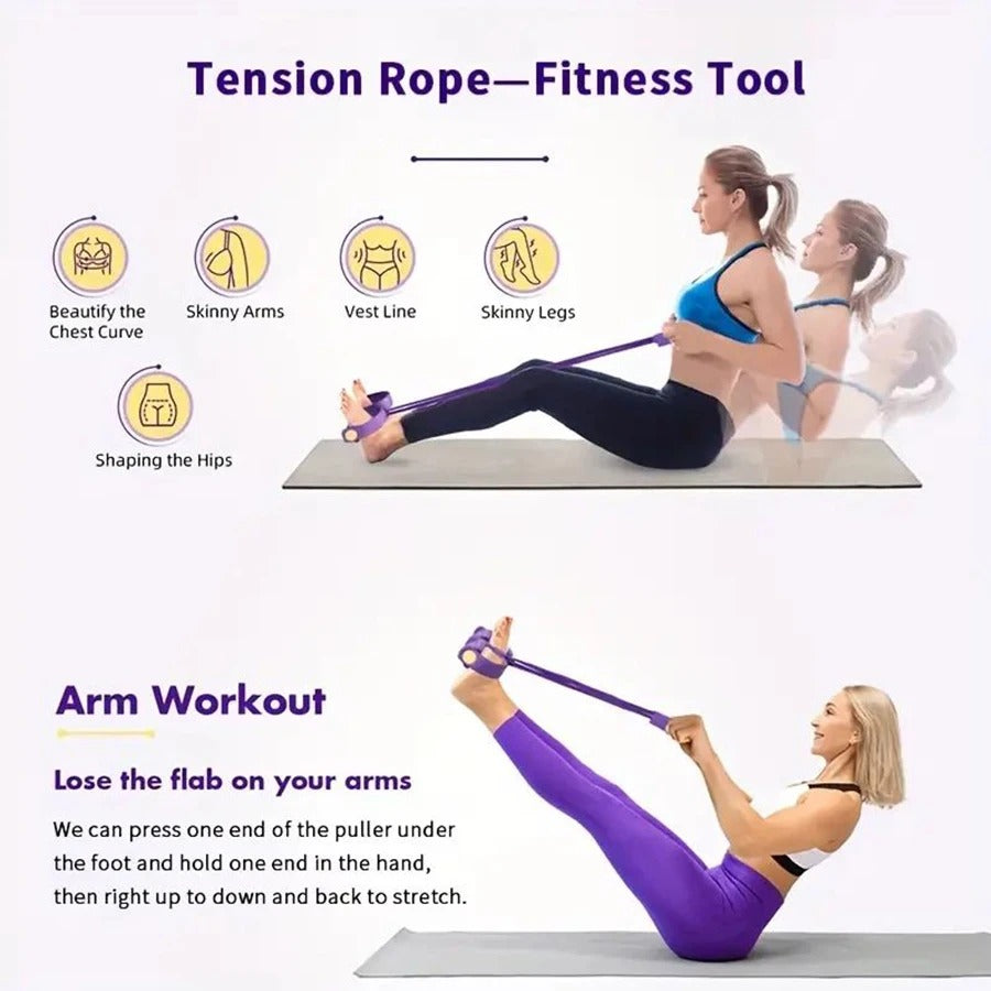Adjustable Pedal Resistance Band