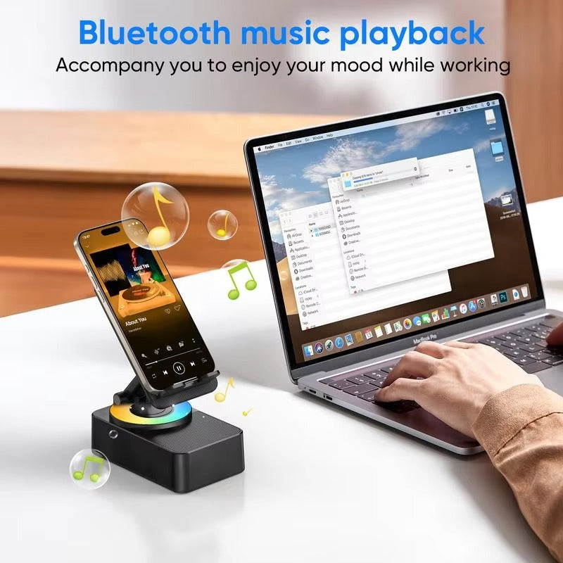 5-in-1 Bluetooth Desk Speaker & Phone Stand