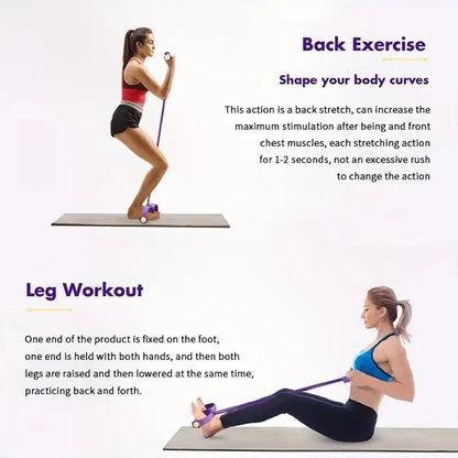 Adjustable Pedal Resistance Band