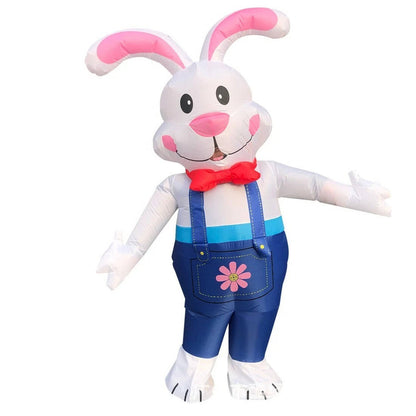 6FT Inflatable Bunny Costume with LED Lights